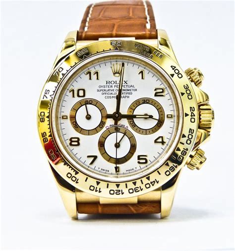 rolex daytona gold leather strap|rolex daytona curved end straps.